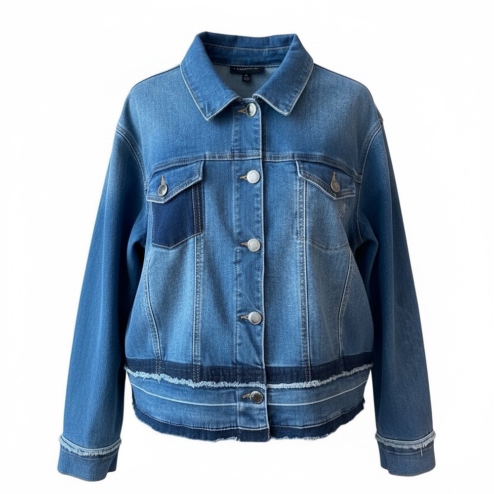 Lane Bryant Medium Wash Denim Jacket NWT